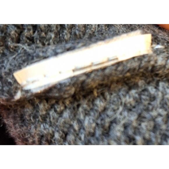 Madewell Women Small Gray Knit Lace Up Detail Sweater Tunic Dress - Picture 5 of 5